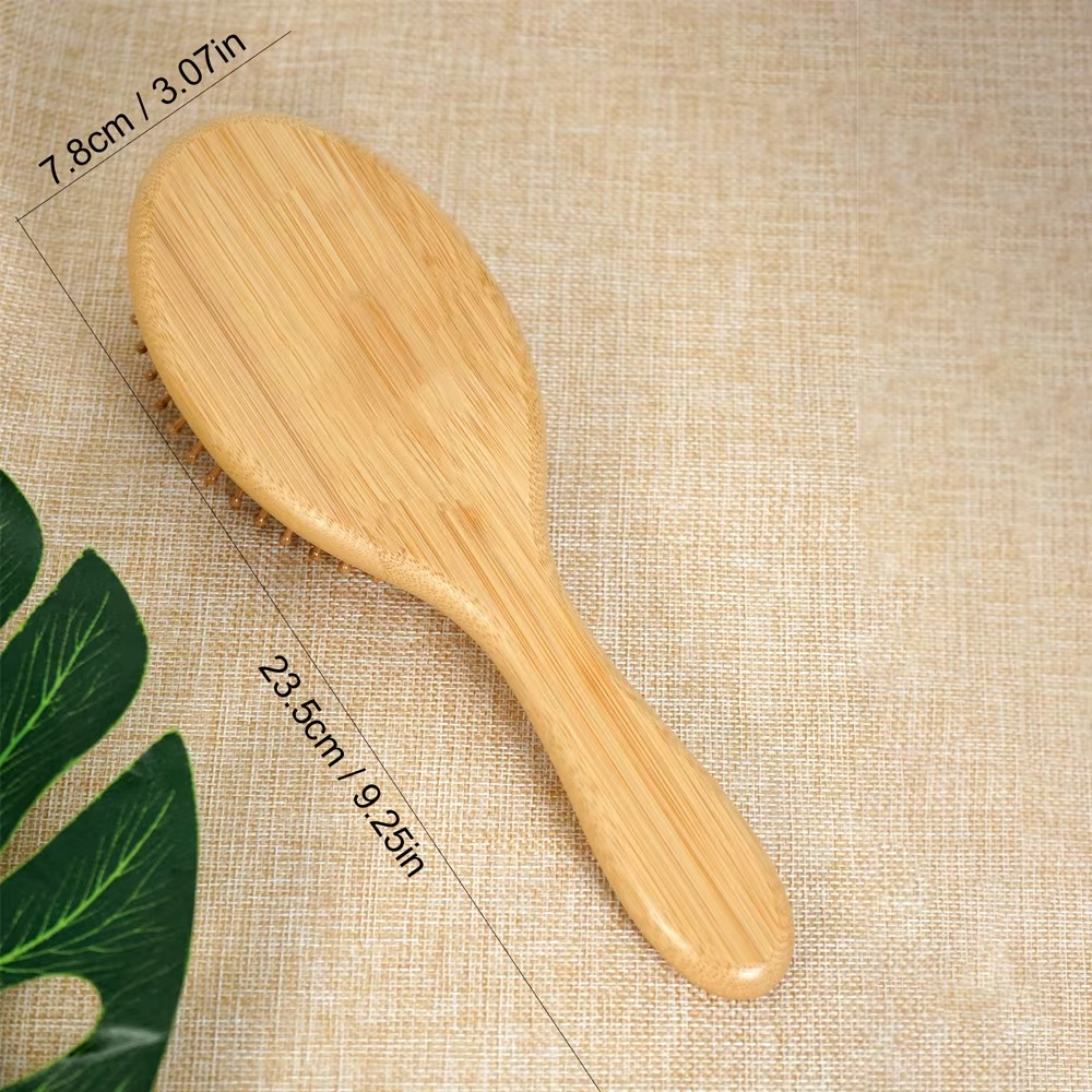 Shiva™ Premium Bamboo Hair Brush Set