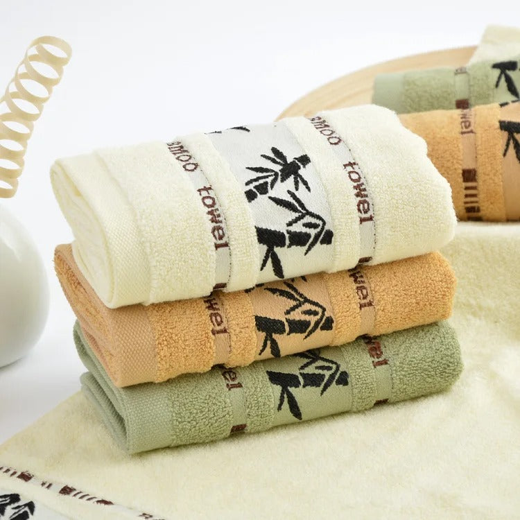 Shiva™ Bamboo Fiber Towel Set Soft & Quick-Dry