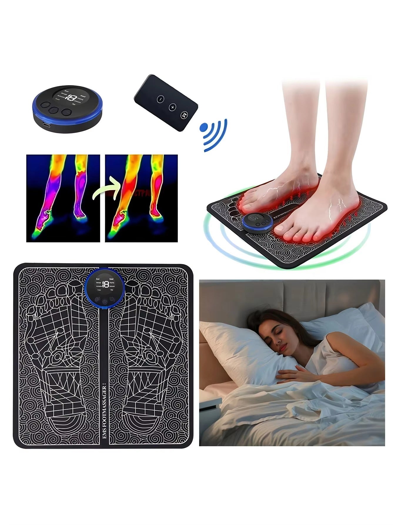 Shiva™ EMS Foot Massage Pad