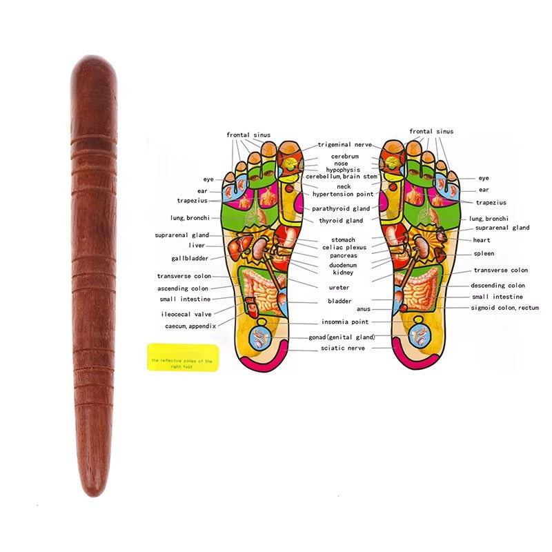 Shiva™ Wooden Acupressure Massage Stick