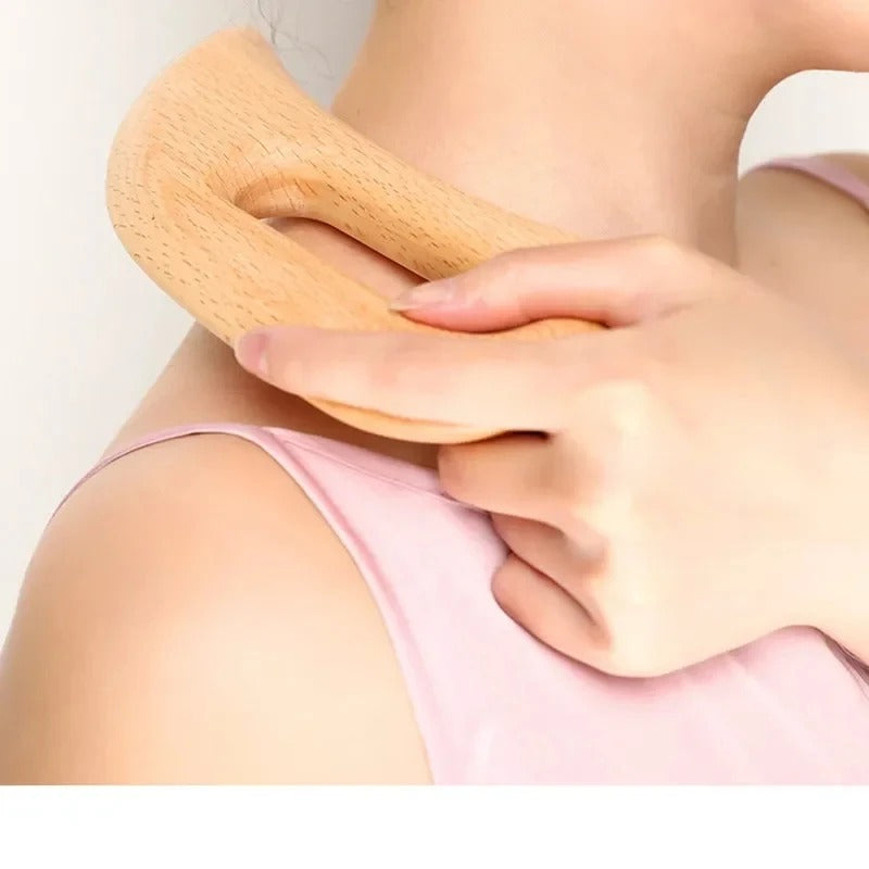 Shiva™ Wooden Gua Sha Body Massage Tool