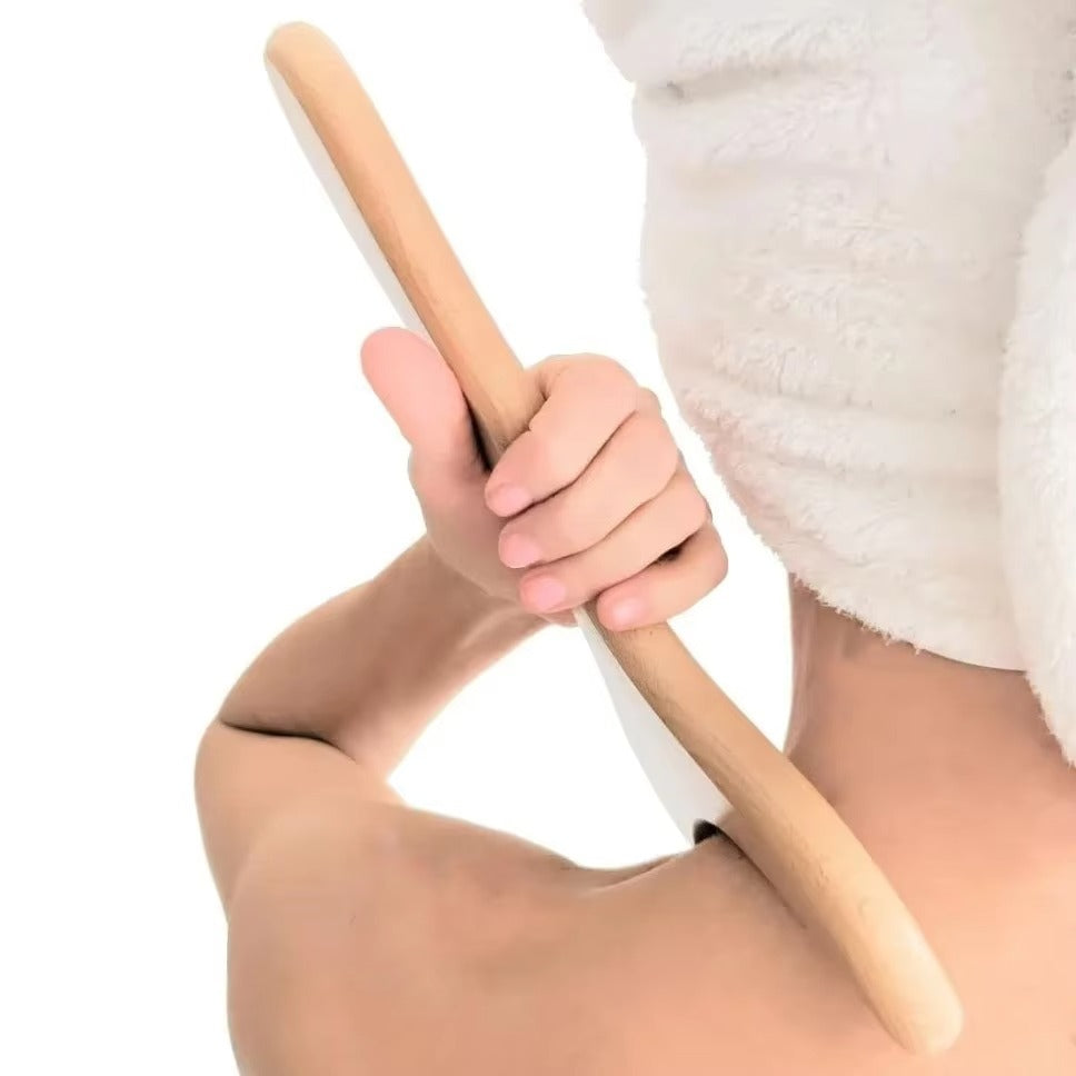 Shiva™ Wooden Lymphatic Massage Paddle