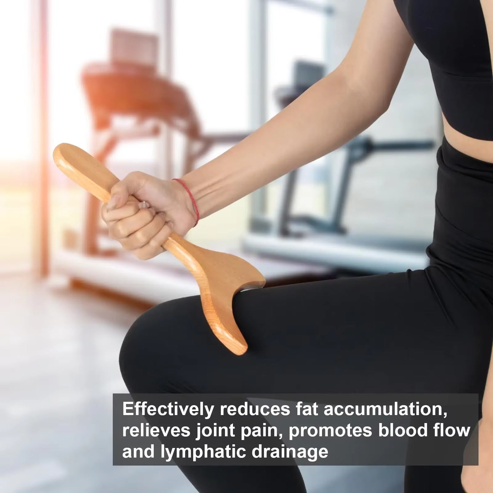 Shiva™ Wooden Lymphatic Massage Paddle