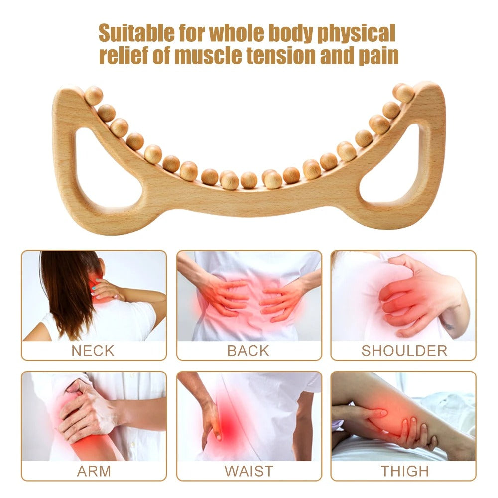 Shiva™ Wooden Lymphatic & Body Shaping Massage Tool