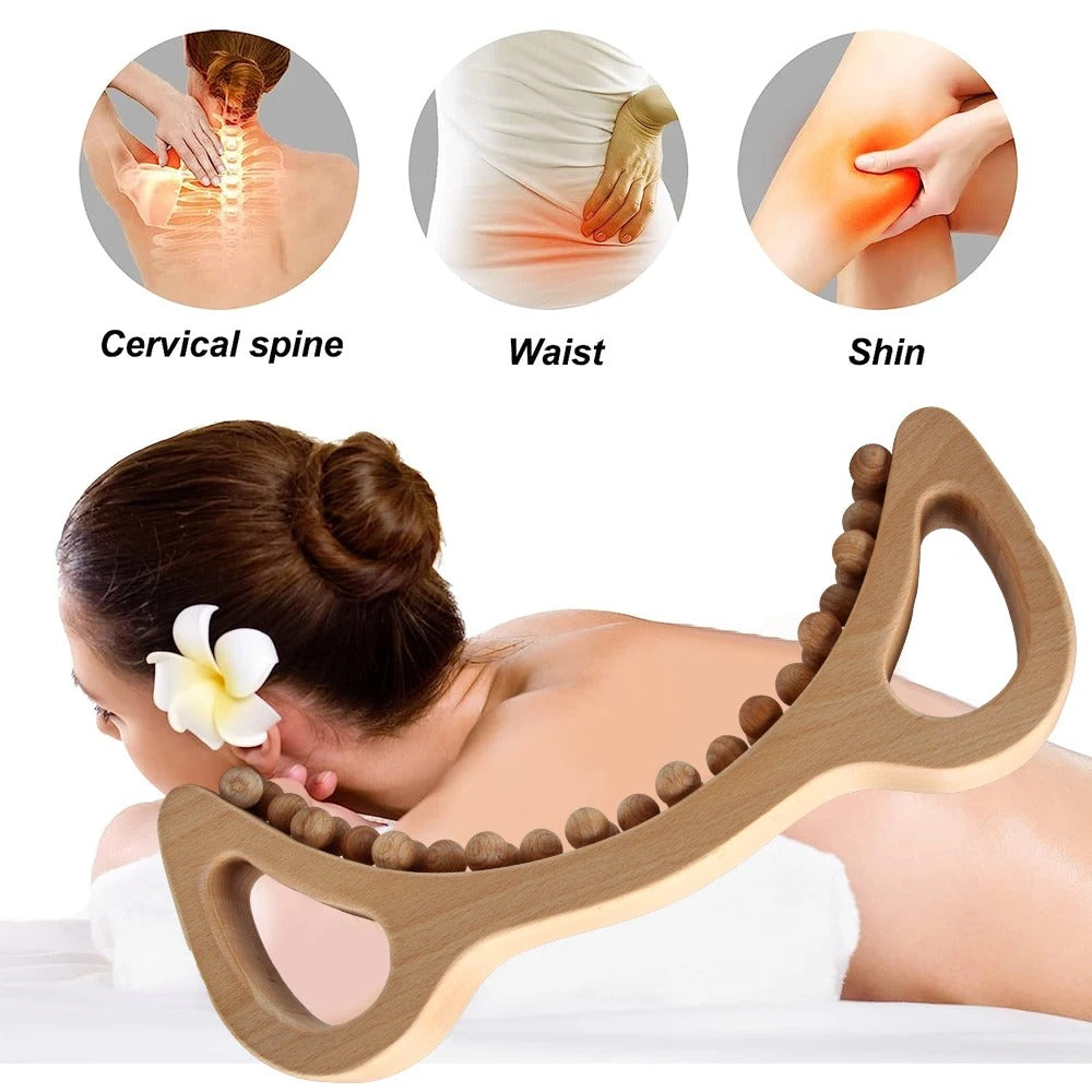 Shiva™ Wooden Lymphatic & Body Shaping Massage Tool