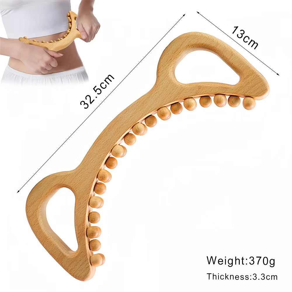 Shiva™ Wooden Lymphatic & Body Shaping Massage Tool
