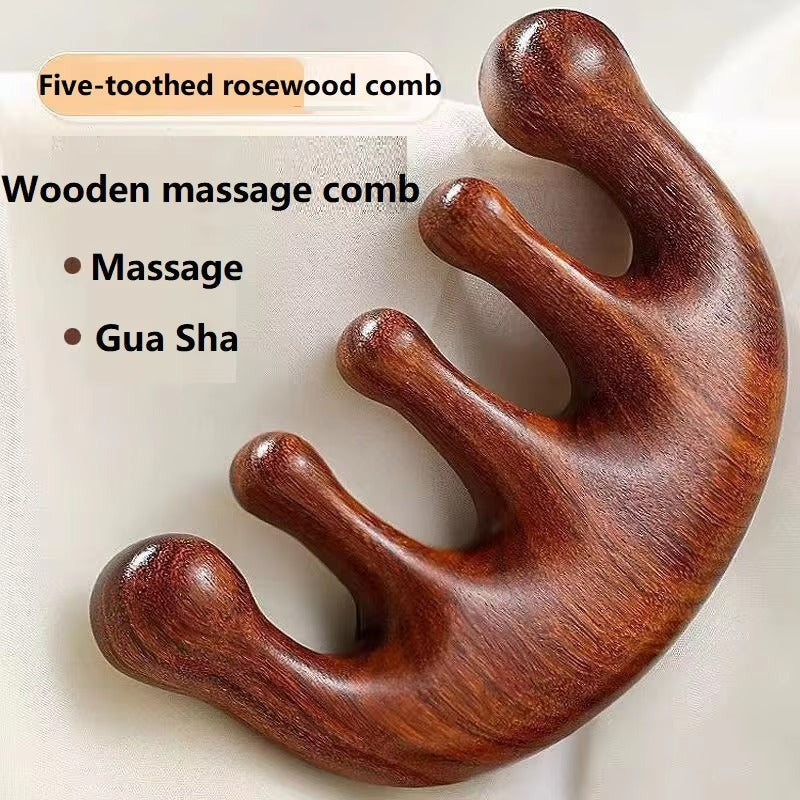 Shiva™ Wooden Scalp Massage Comb