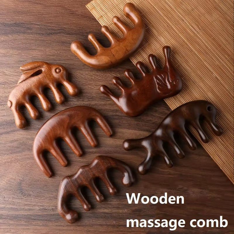 Shiva™ Wooden Scalp Massage Comb