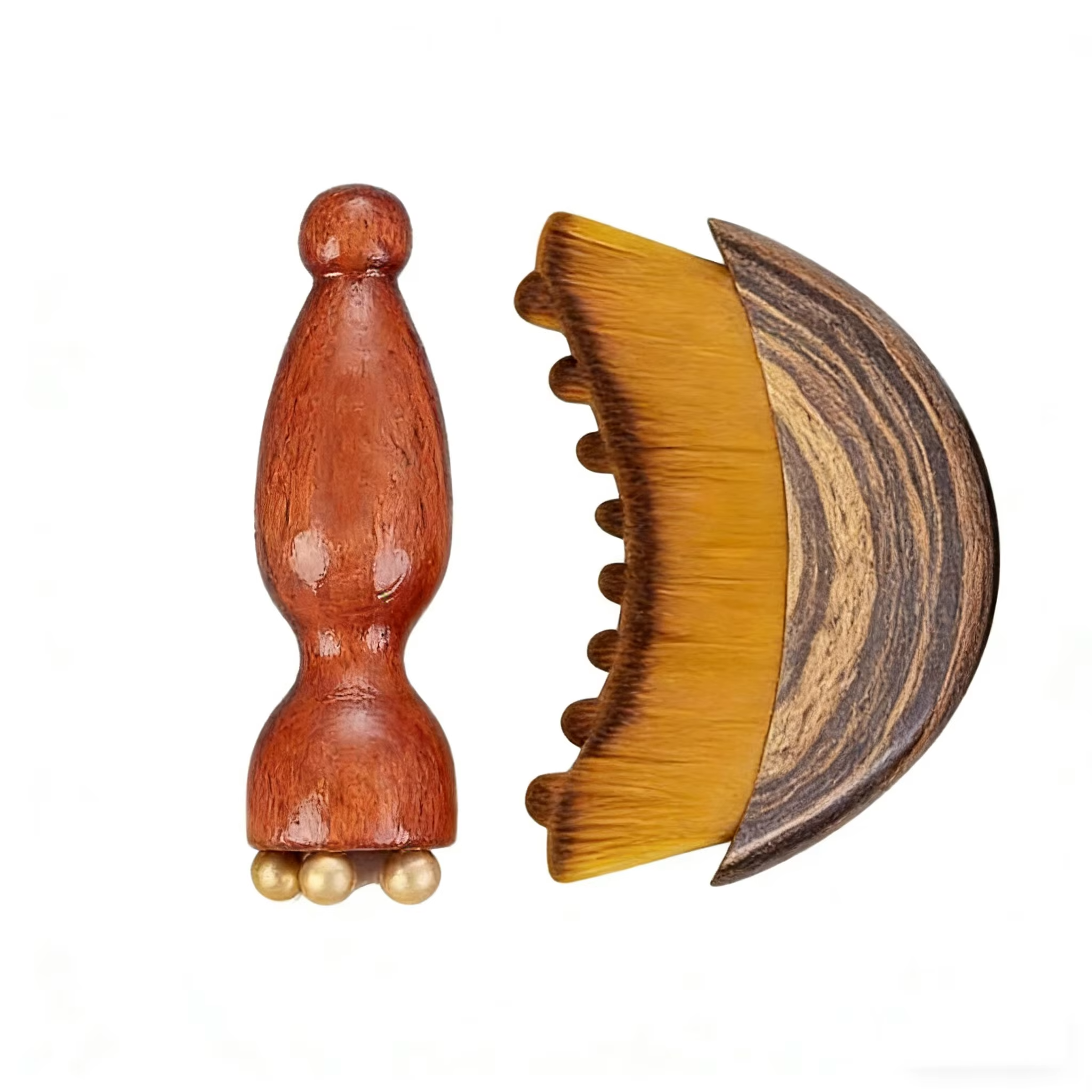 Shiva™ Lymphatic Facial Brush & Eye Massage Stick Set