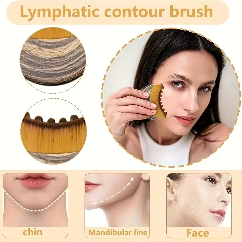 Shiva™ Lymphatic Facial Brush & Eye Massage Stick Set