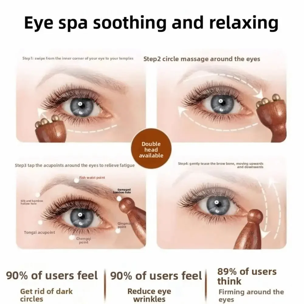 Shiva™ Lymphatic Facial Brush & Eye Massage Stick Set