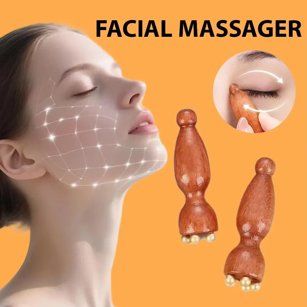 Shiva™ Lymphatic Facial Brush & Eye Massage Stick Set
