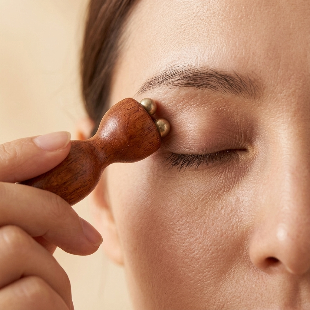 Shiva™ Lymphatic Facial Brush & Eye Massage Stick Set