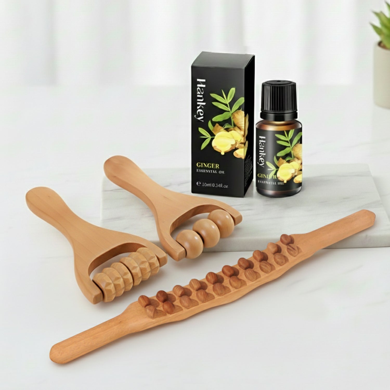 Shiva™ Gua Sha Wooden Therapy Bar