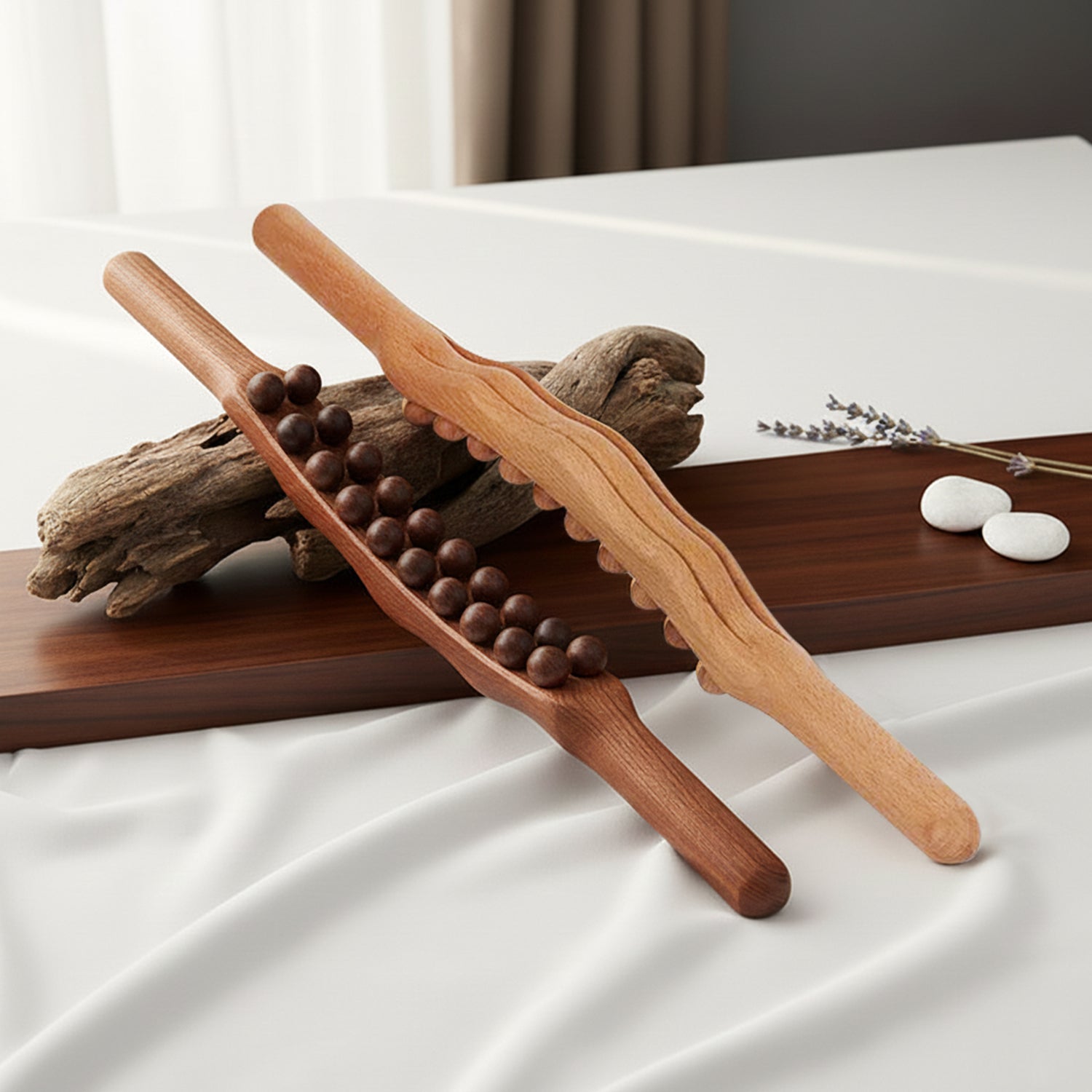 Shiva Gua Sha Wooden Therapy Stick