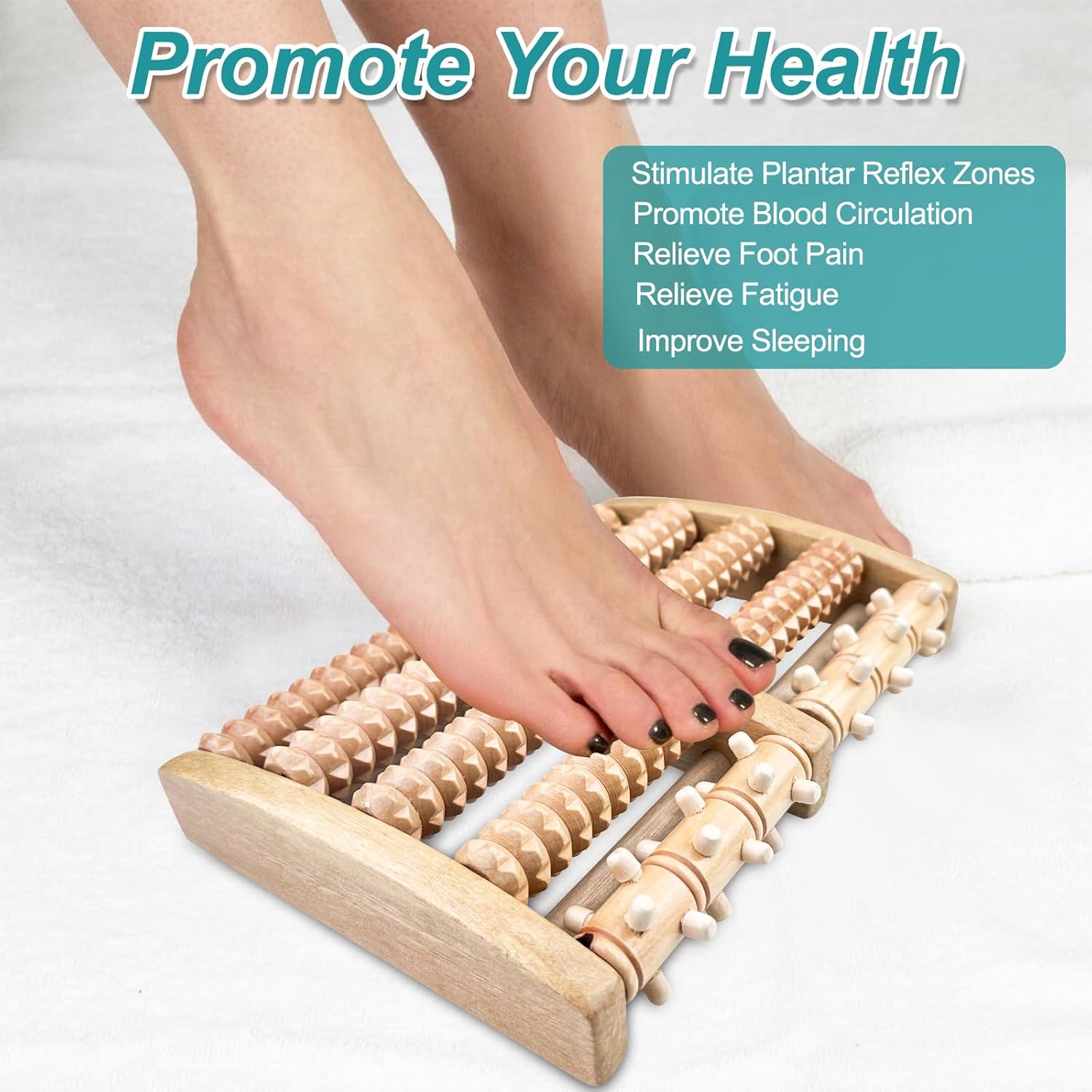 Shiva™ SoalStep Wooden Foot Massage Board