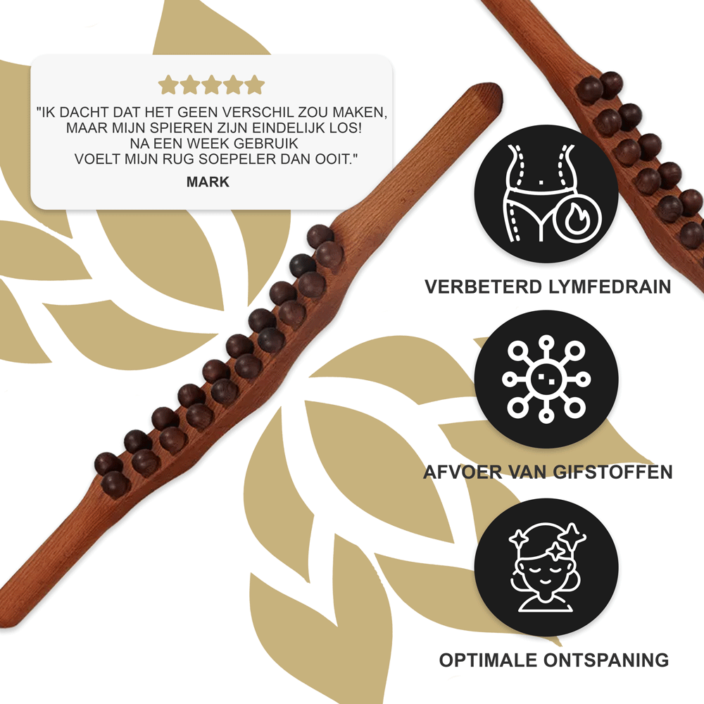Shiva™ Gua Sha Wooden Therapy Bar
