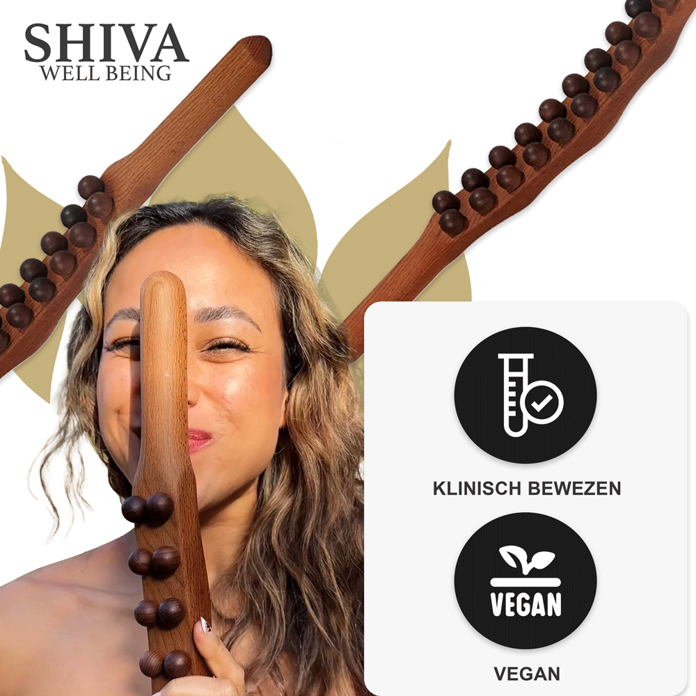 Shiva™ Gua Sha Wooden Therapy Bar