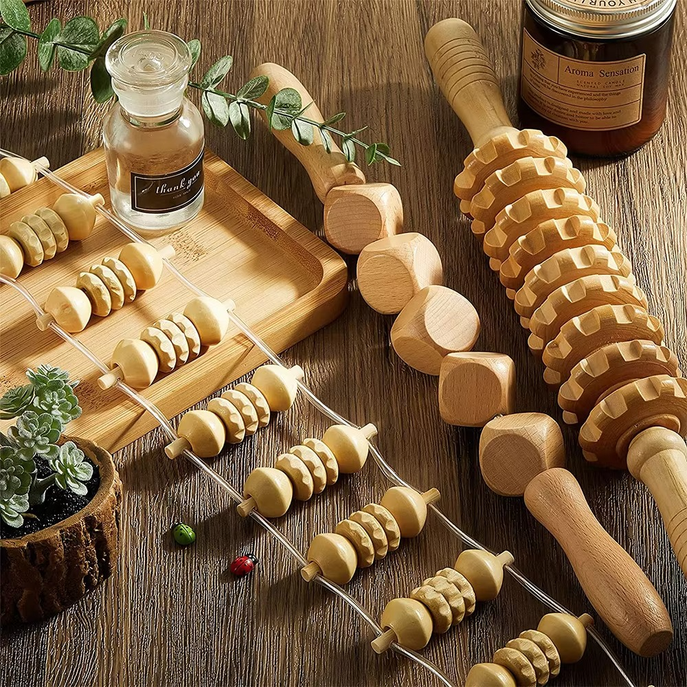 Shiva™ 6-in-1 Wooden Body Sculpt Massage Set 