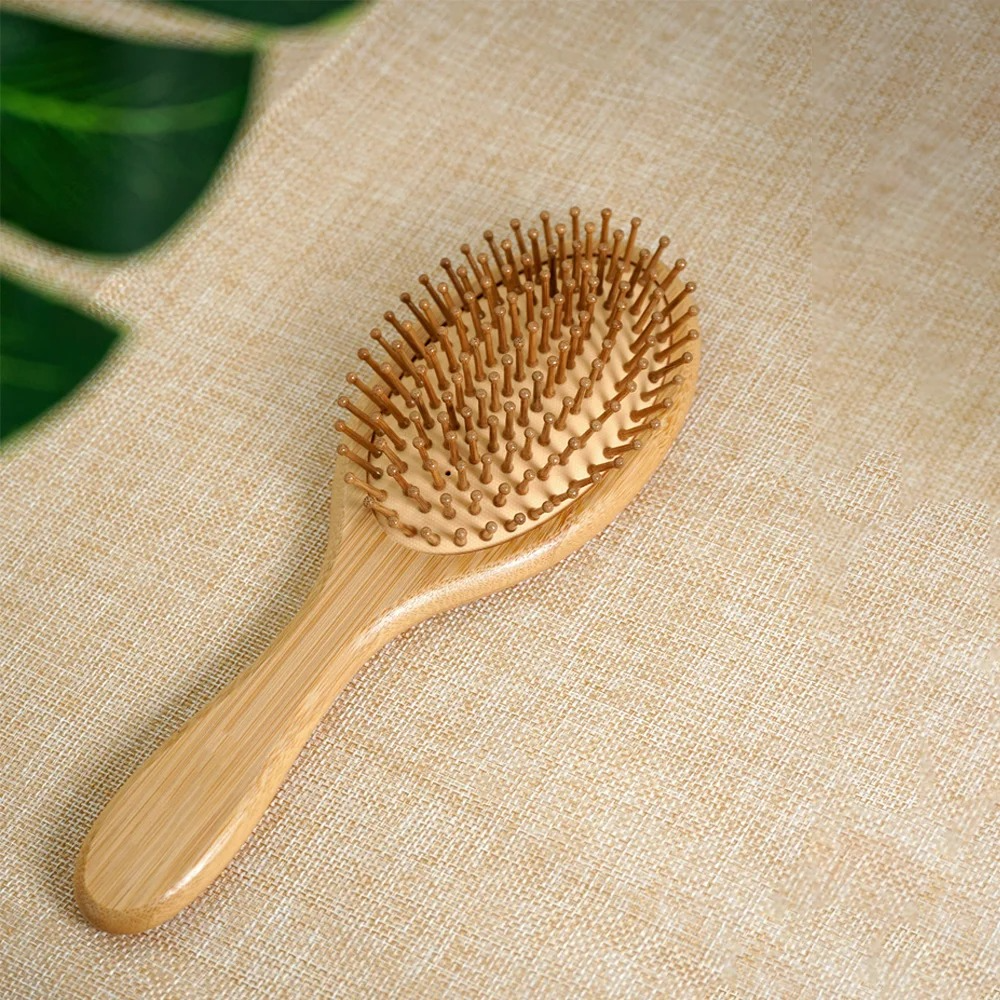 Shiva™ Premium Bamboo Hair Brush Set