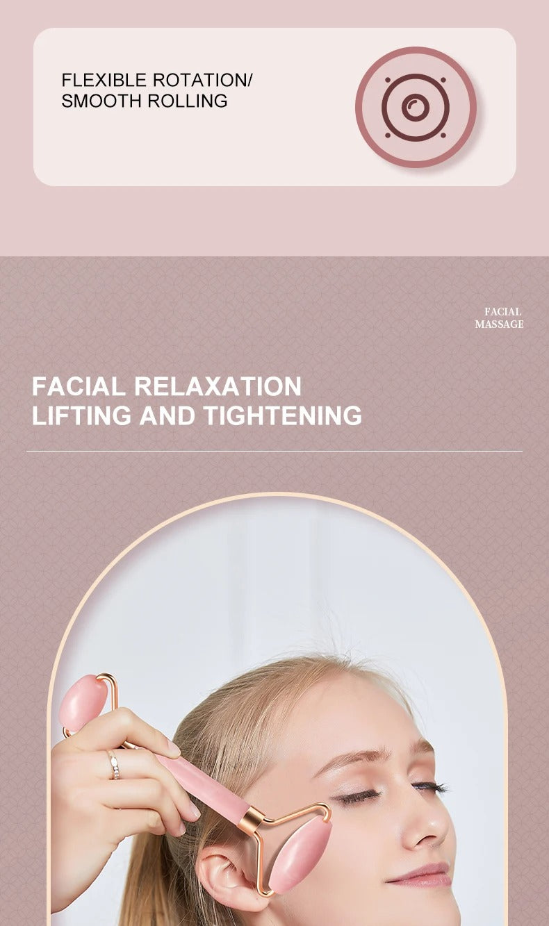Shiva™ Facial Massage Roller Tool Resin Face Neck Eye