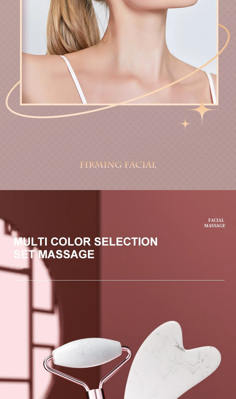 Shiva™ Facial Massage Roller Tool Resin Face Neck Eye