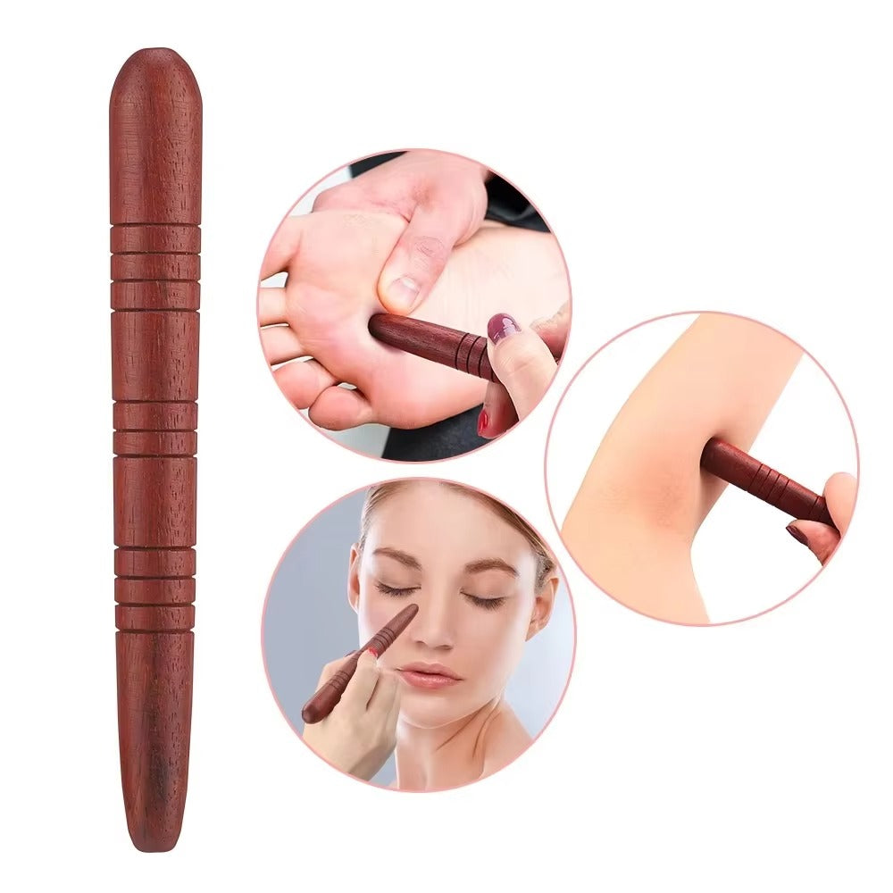 Shiva™ Wooden Acupressure Massage Stick