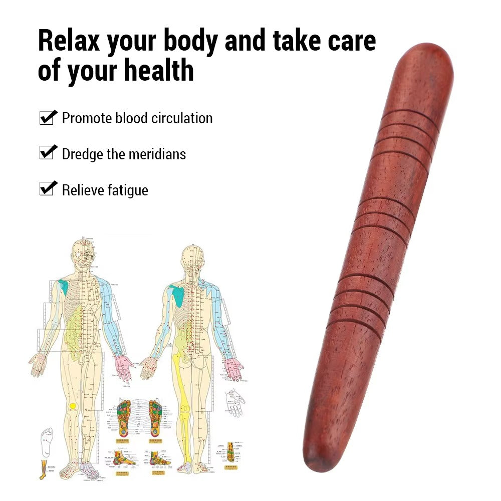 Shiva™ Wooden Acupressure Massage Stick