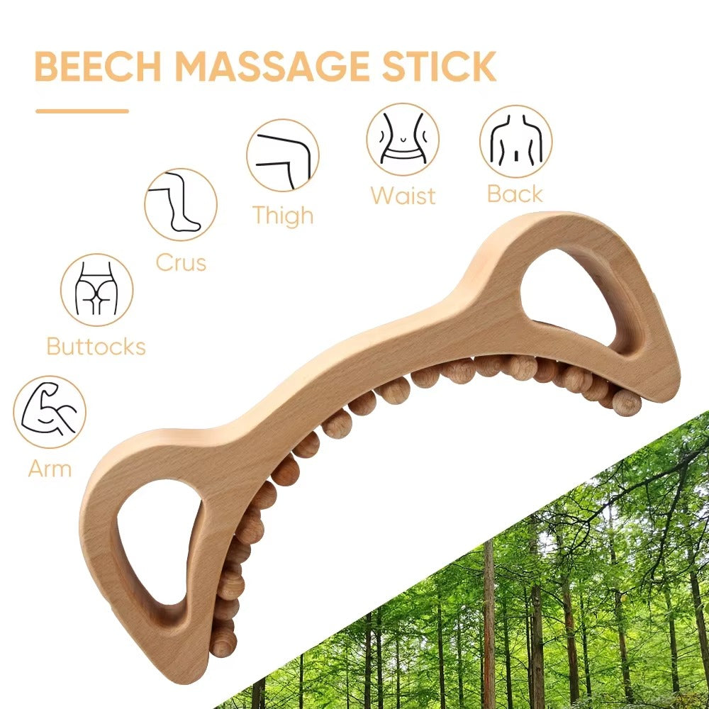 Shiva™ Wooden Lymphatic & Body Shaping Massage Tool
