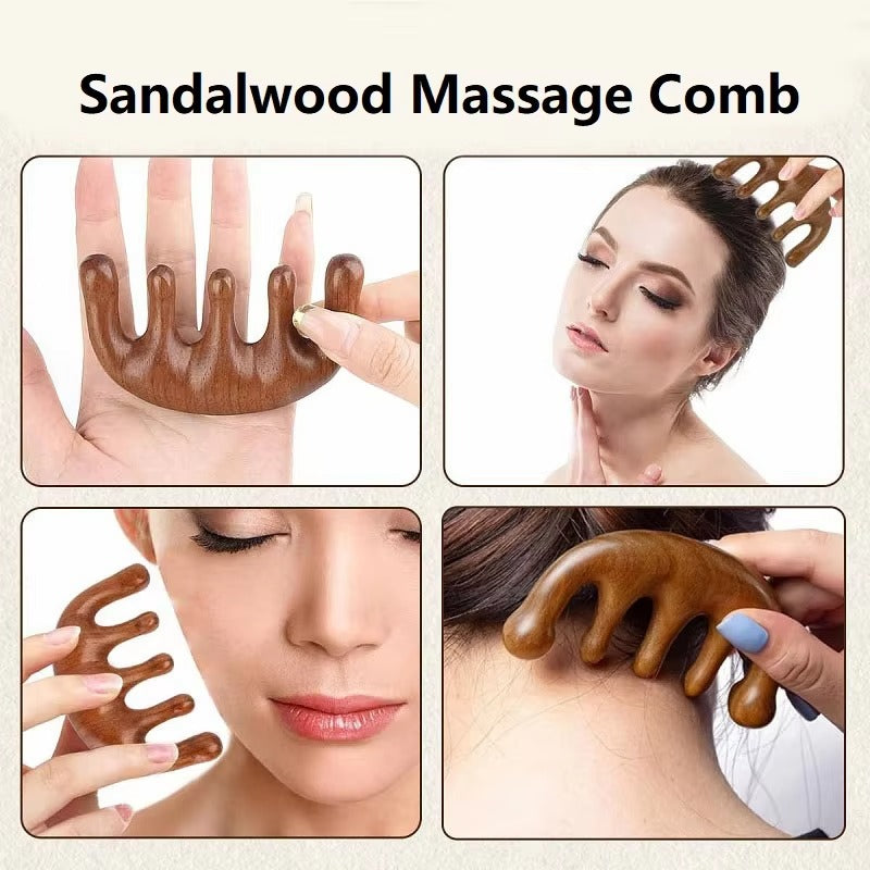 Shiva™ Wooden Scalp Massage Comb