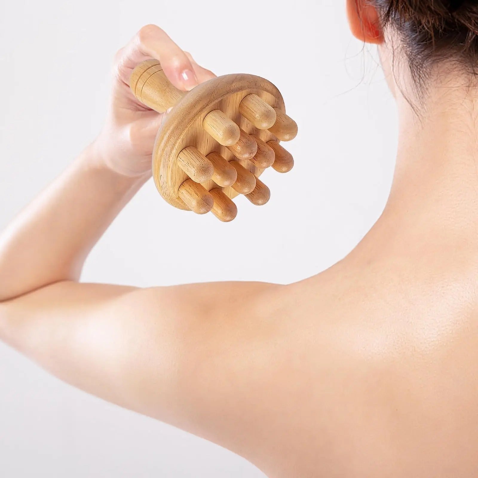 Shiva™ Wooden Mushroom Massage Tool
