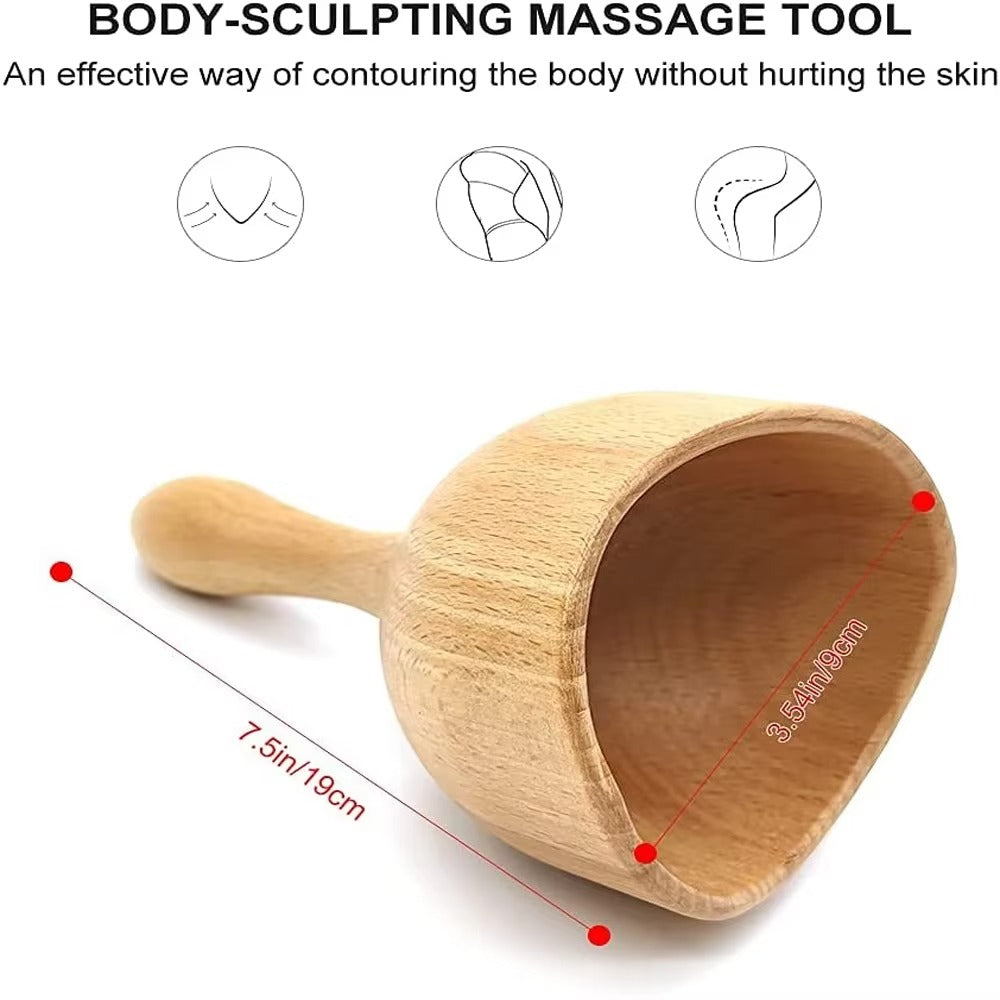 Shiva™ Wooden Swedish Massage Cup