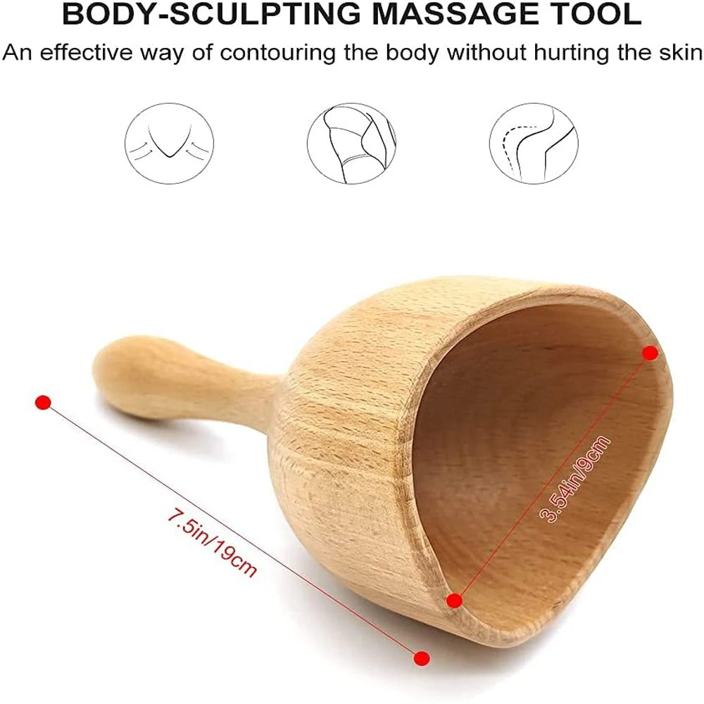 Shiva™ Wooden Swedish Massage Cup