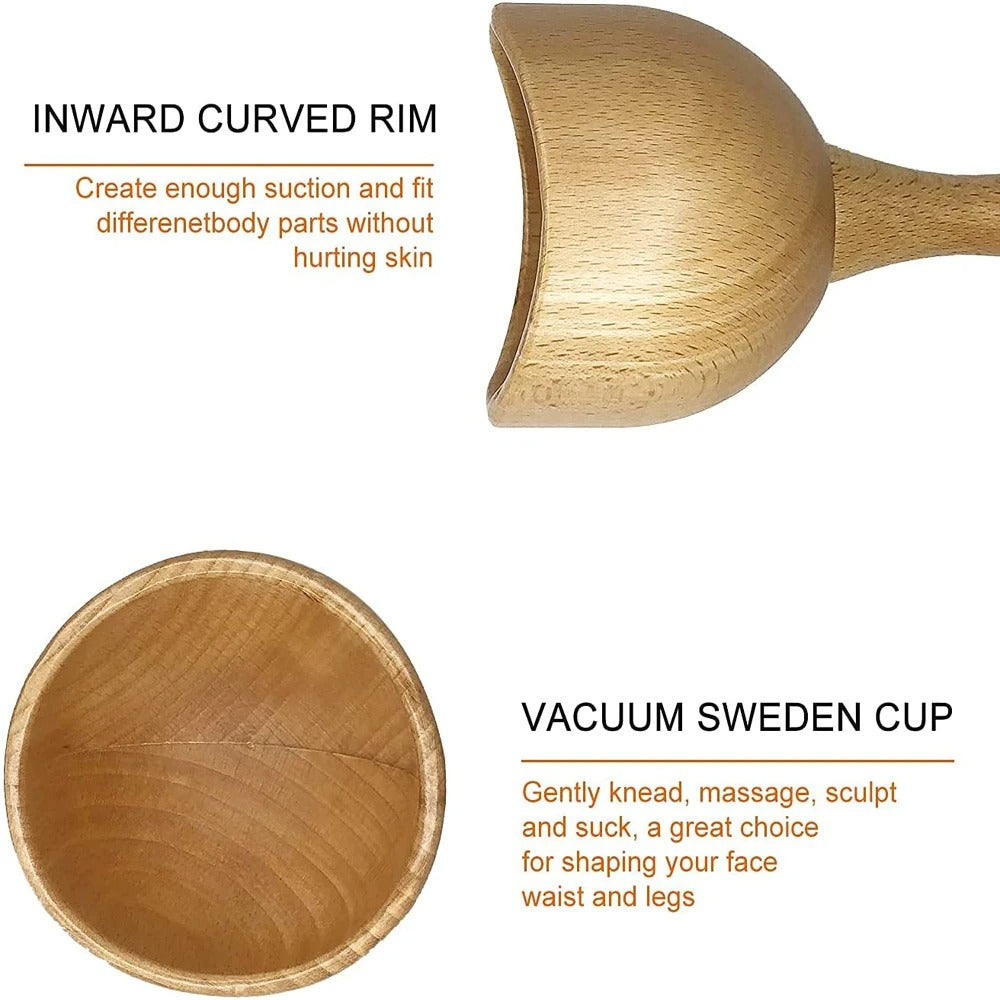 Shiva™ Wooden Swedish Massage Cup
