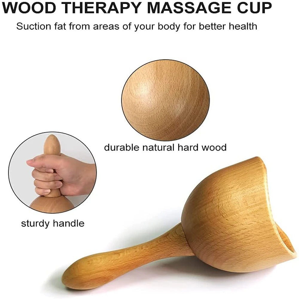 Shiva™ Wooden Swedish Massage Cup