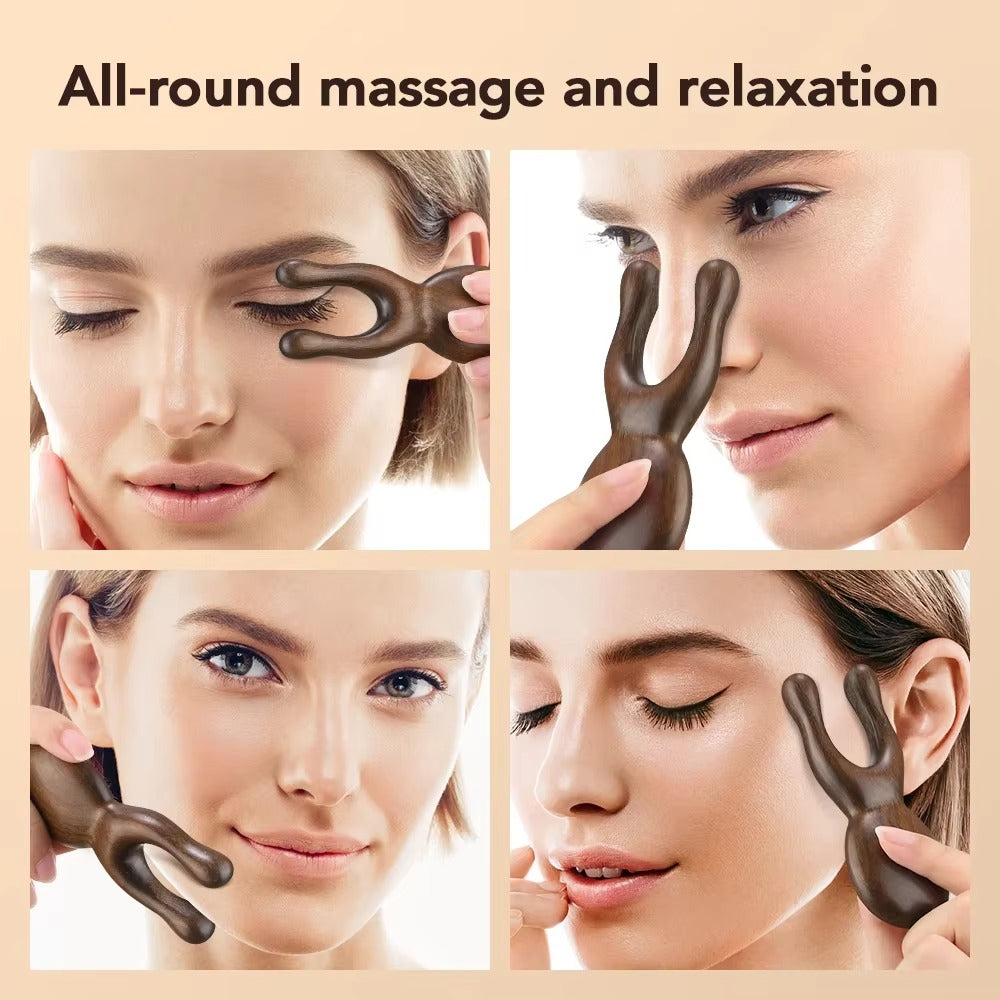 Shiva™ Sandalwood Gua Sha Facial Massage Tool