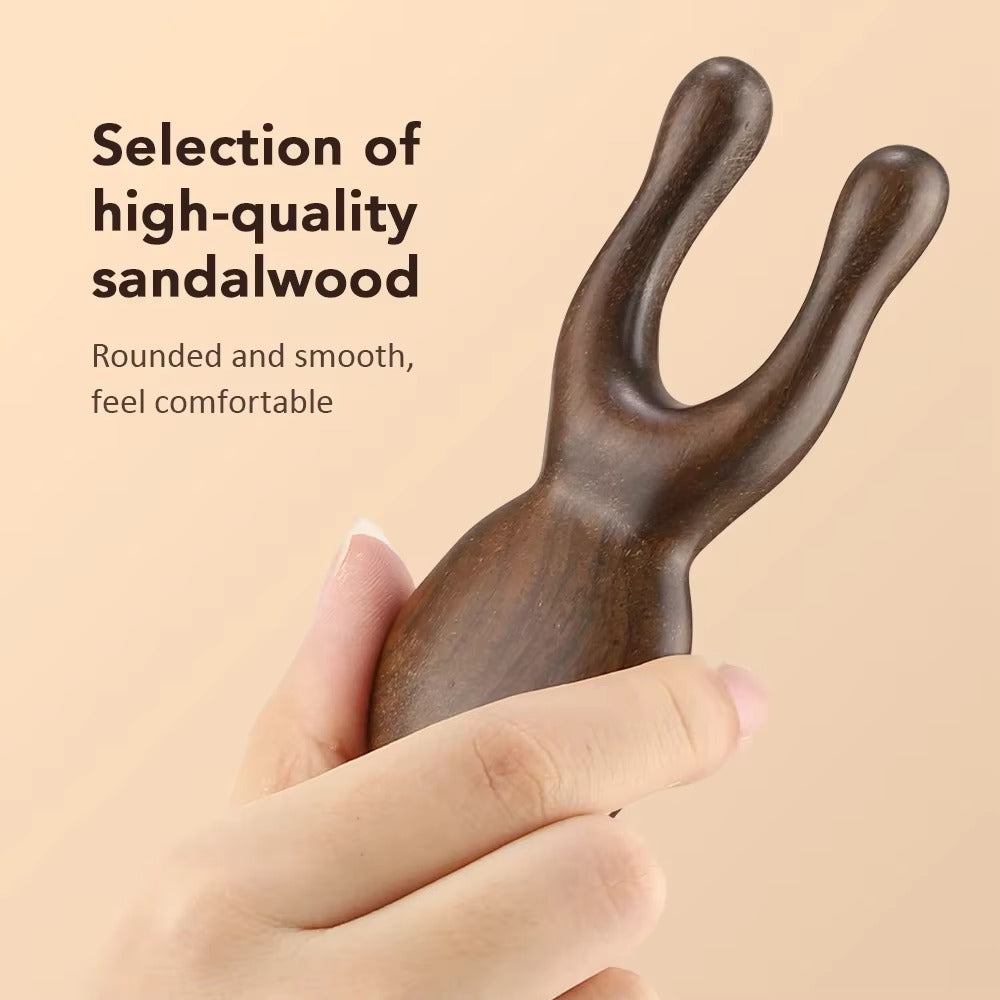 Shiva™ Sandalwood Gua Sha Facial Massage Tool