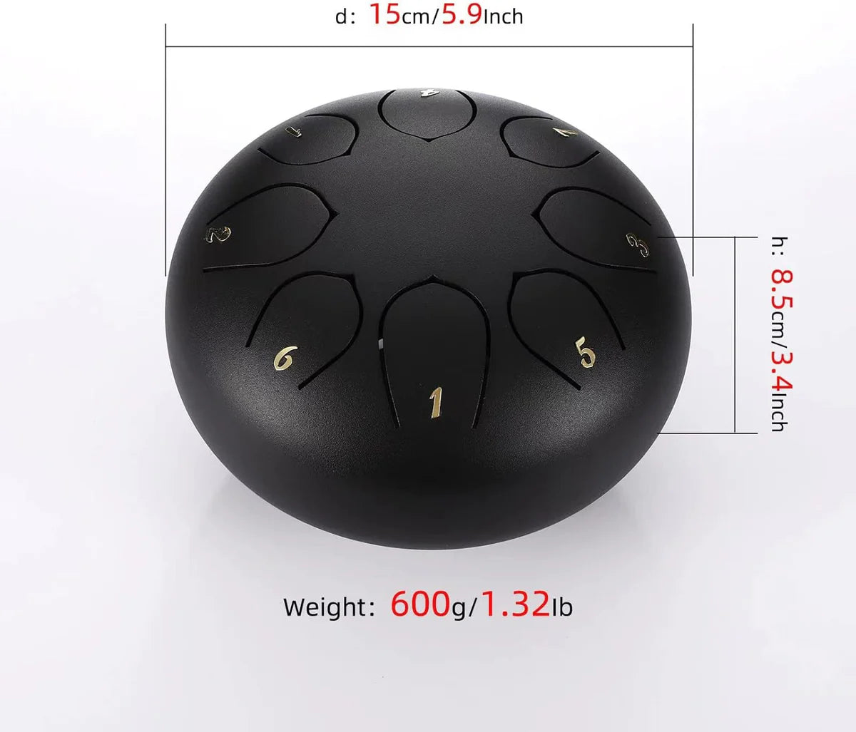 Shiva™ Rain Drum + Free Storage Bag