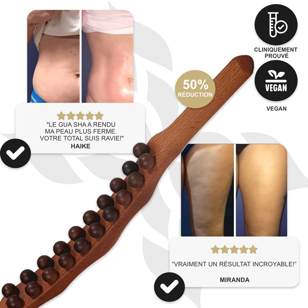 Shiva™ Gua Sha Wooden Therapy Bar
