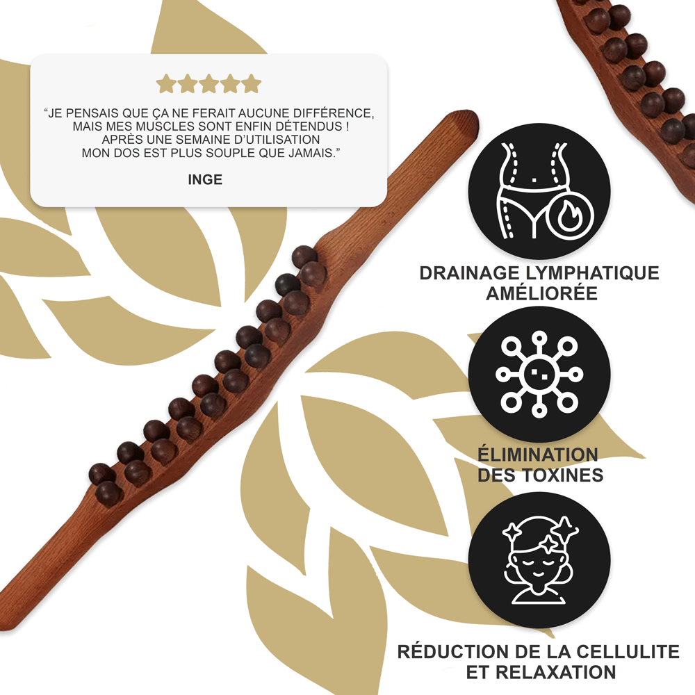 Shiva™ Gua Sha Wooden Therapy Bar